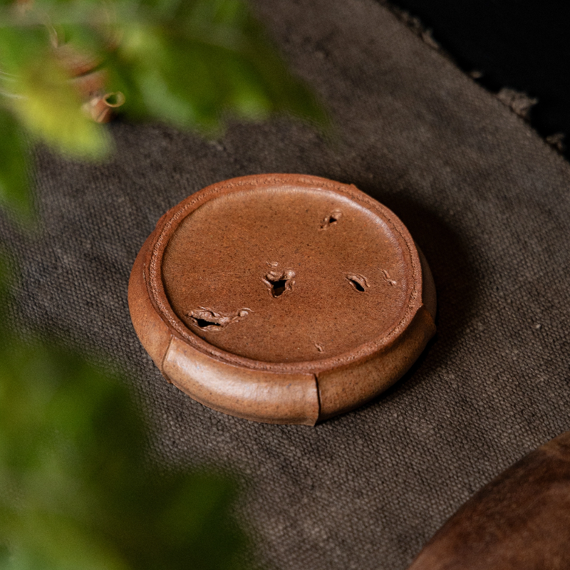 知餘造器 化羽壶承直径9CM高2.5CM