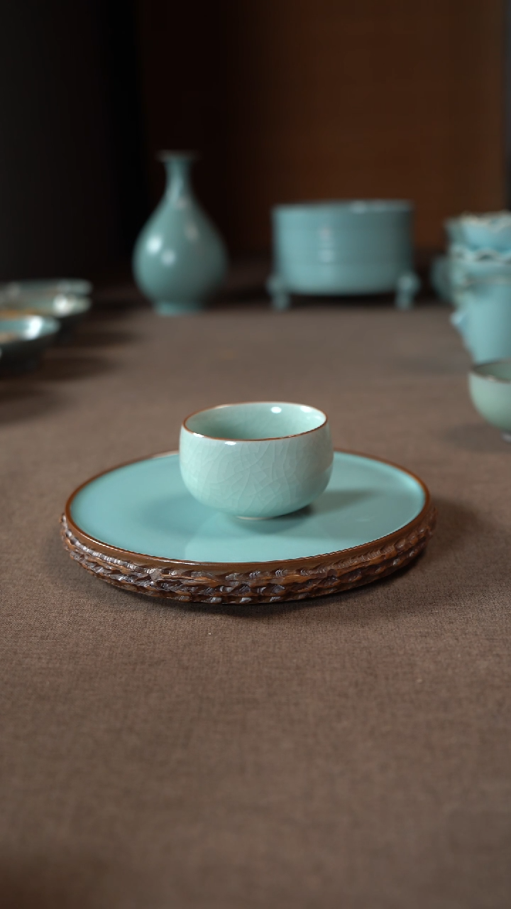 【闪购商品】汝瓷主人杯碗壶瓶樽洗