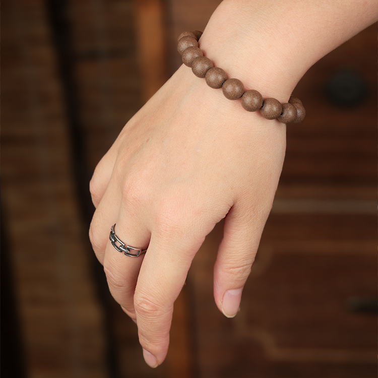 【真正传承】薰衣草非遗手工泥塑合香珠手串手持108子长链主熬夜