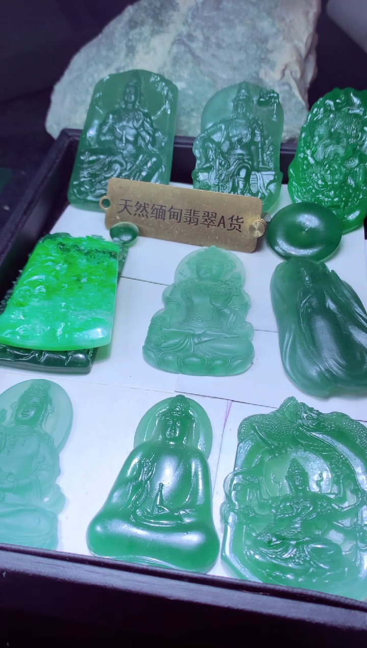 未镶嵌定制翡翠天然缅甸翡翠A货官方基地发货