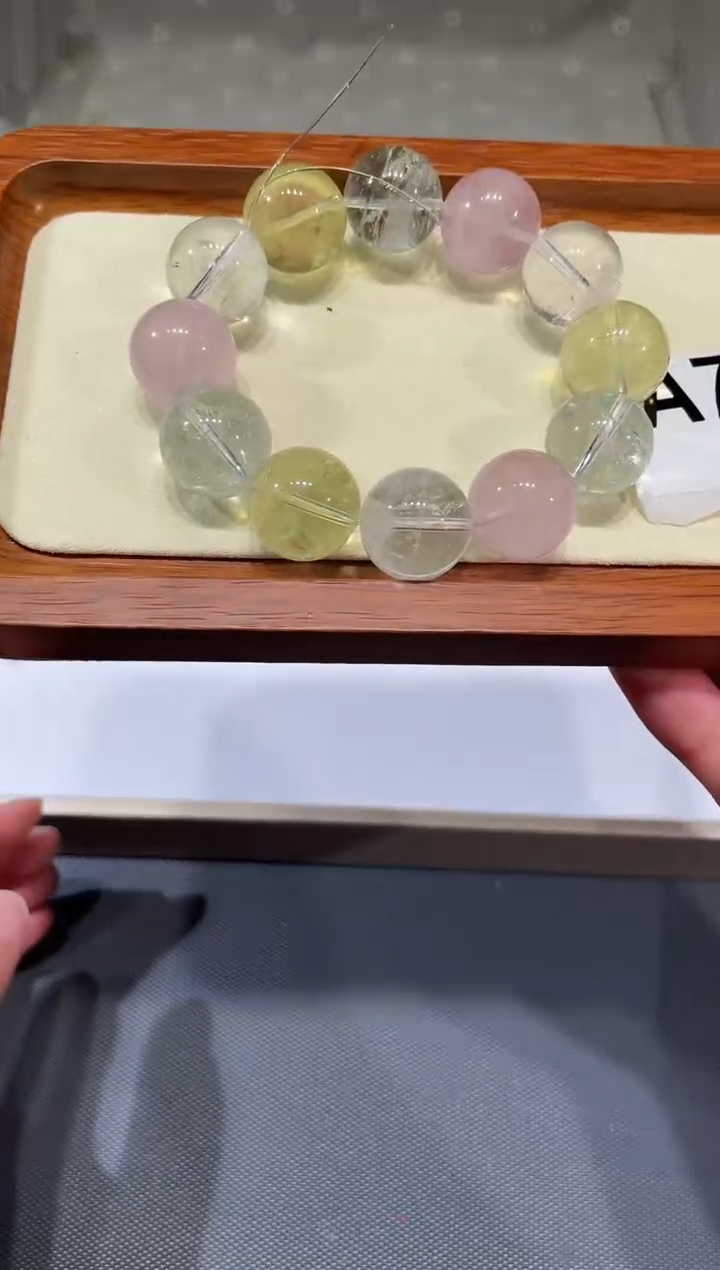 未镶嵌手链水晶A751 水晶多宝