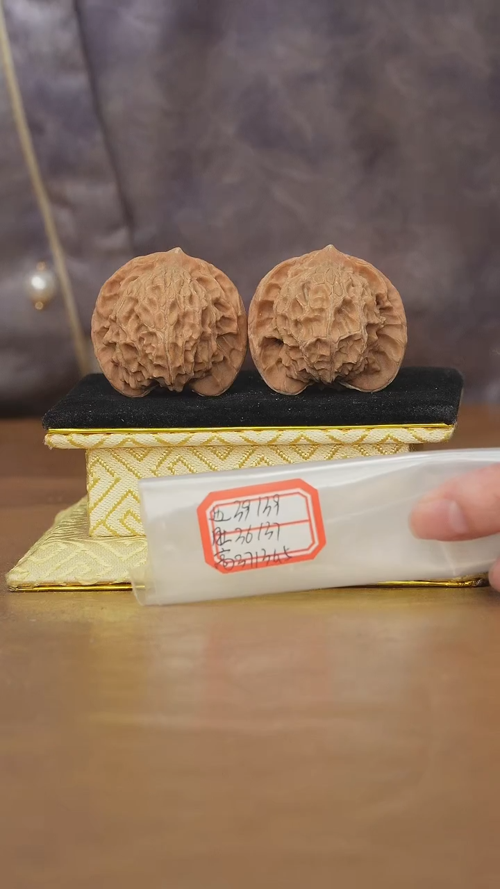 把件文玩核桃盘山公子帽