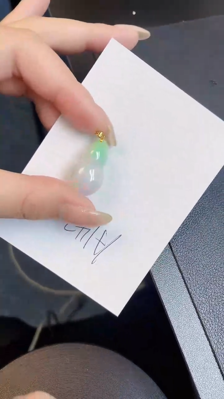 【闪购商品】翡翠吊坠(不含链)18K金镶嵌00000000