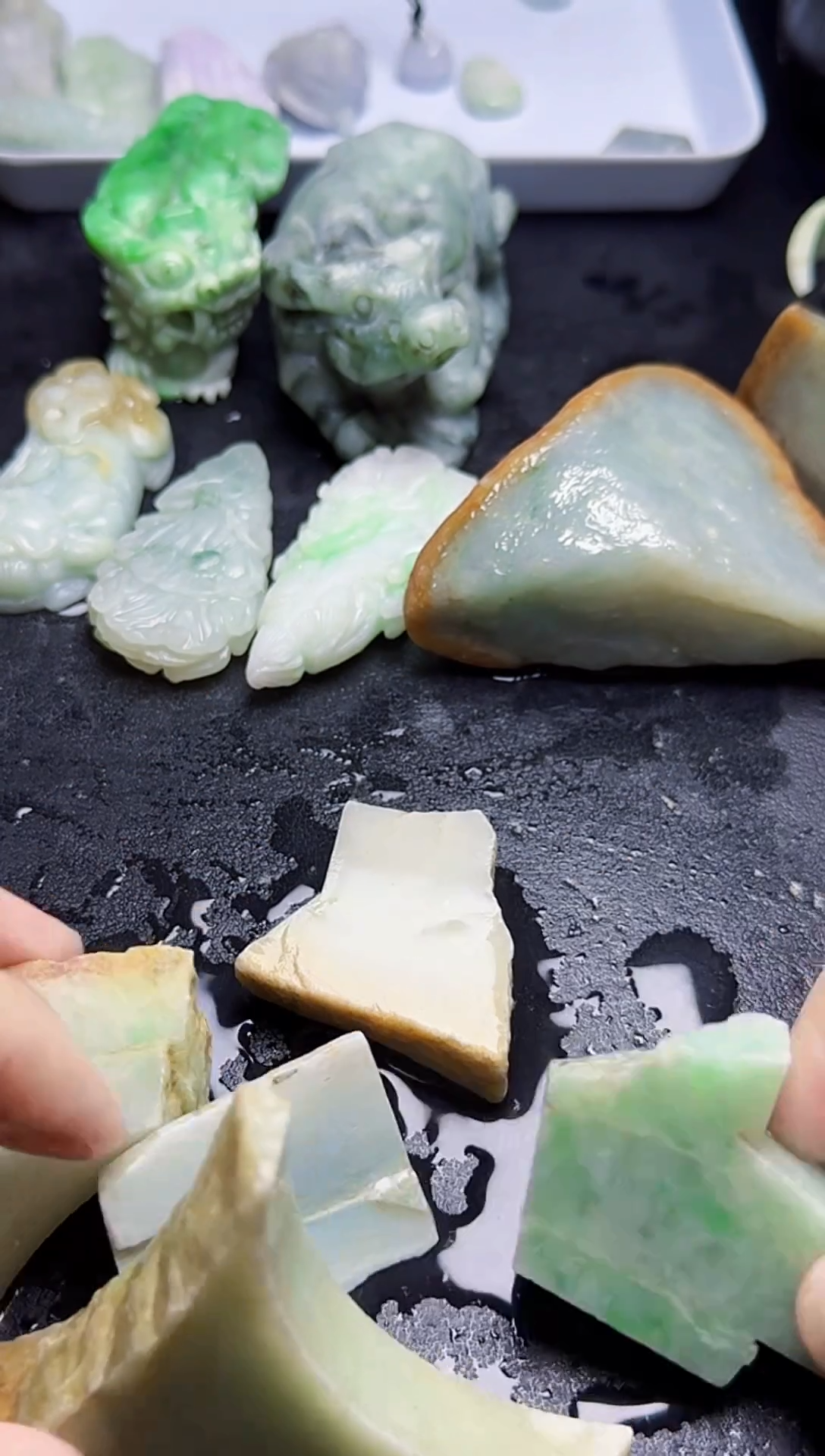 未镶嵌挂件翡翠119