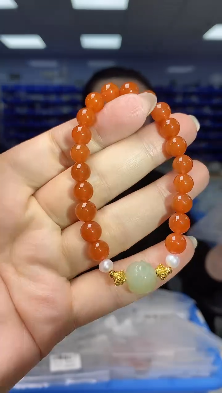 【闪购商品】玛瑙/玉髓手串未镶嵌DSL10012