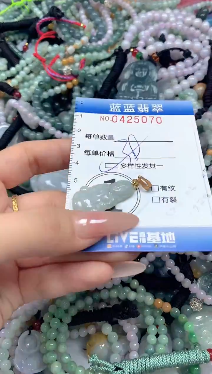 颈饰未镶嵌翡翠闪购0425070多样性发其一