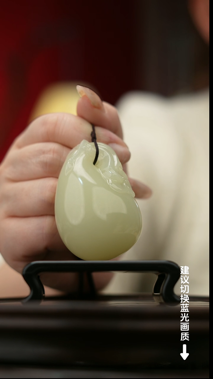 玉【招财福袋】天然玉石手把件