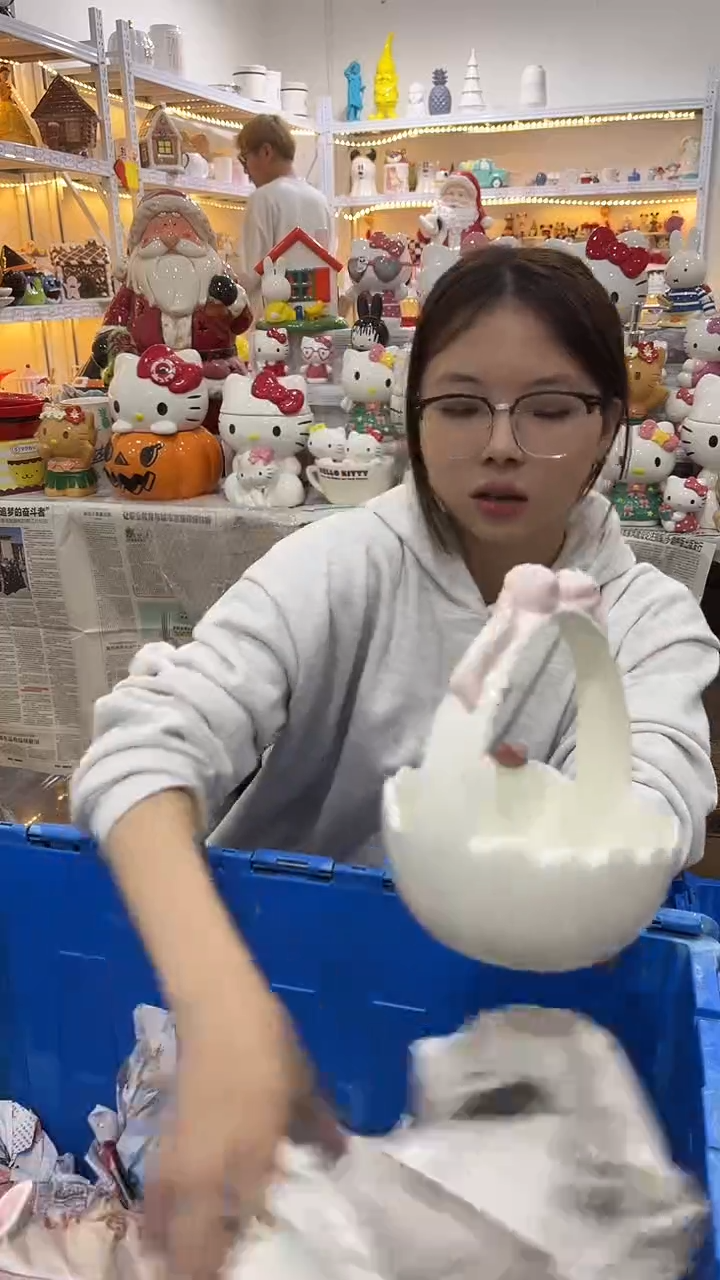 手工艺品琉璃满28包邮 微瑕陶瓷不退不换