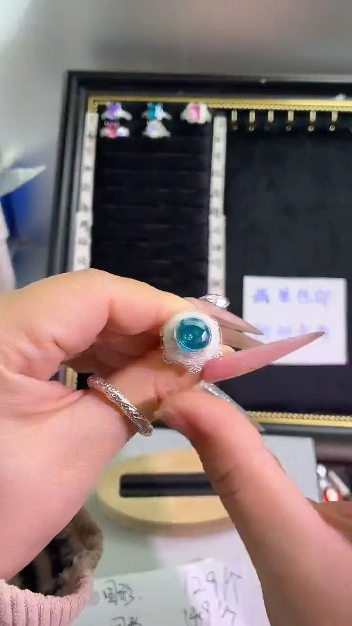 锆石铜合金6号  10*10圆形 旋转空托