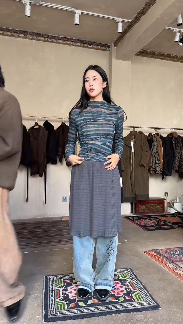 KWC26FW彩条打底L