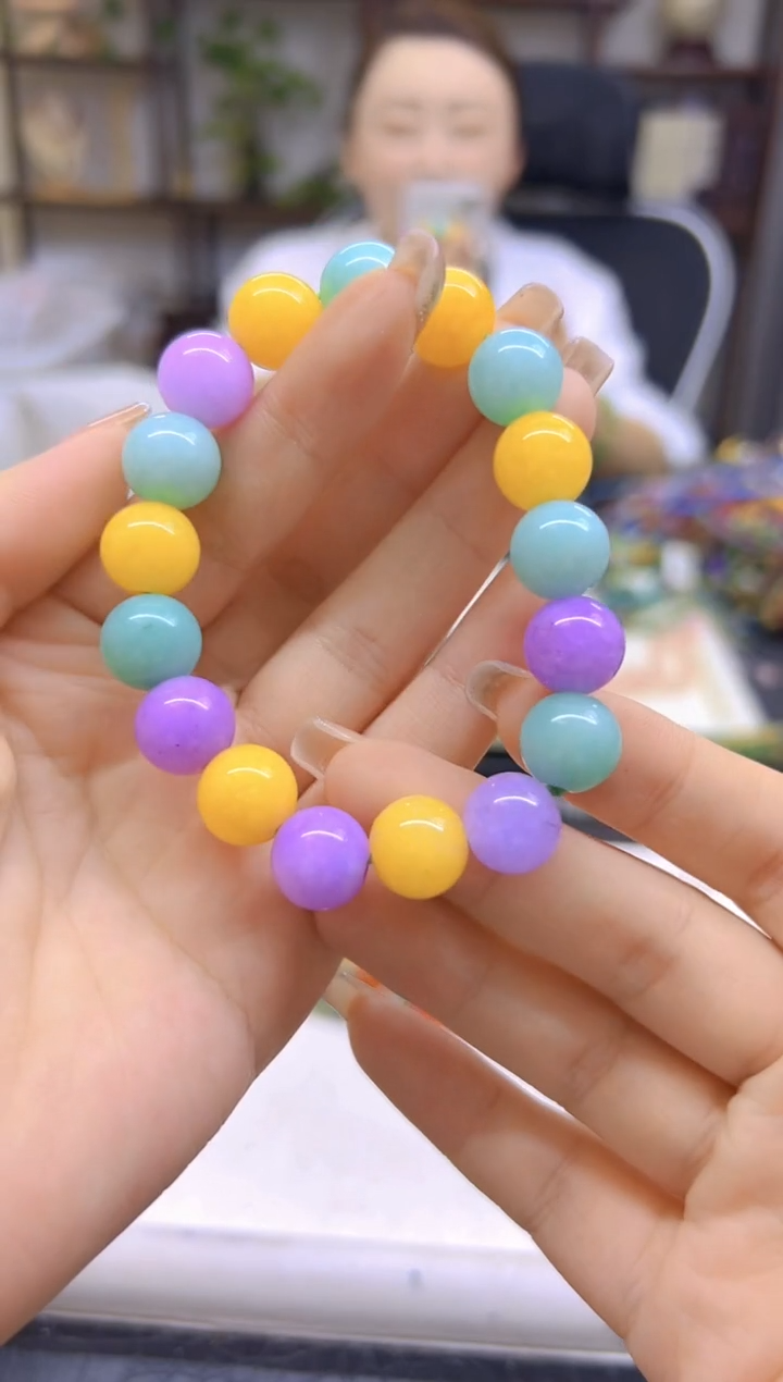 未镶嵌手链翡翠DIY款S114