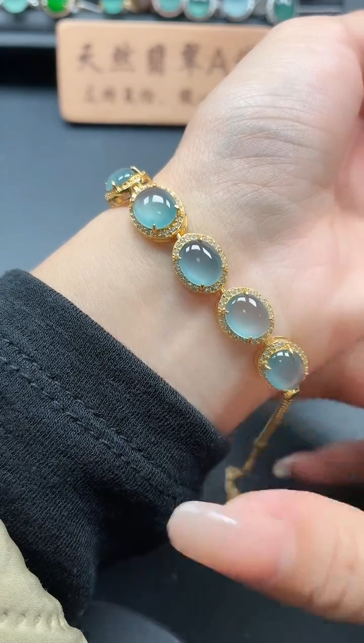 银S925镶嵌戒指翡翠1111