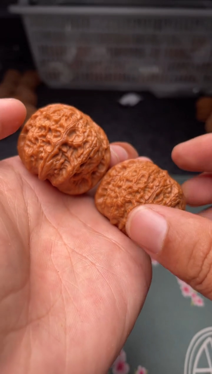 把件文玩核桃a170   血麒麟 39尺