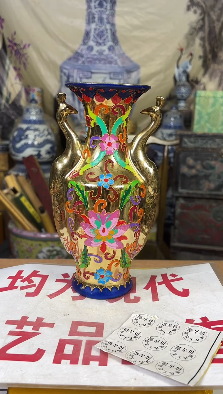 摆件陶高端艺术品Y549