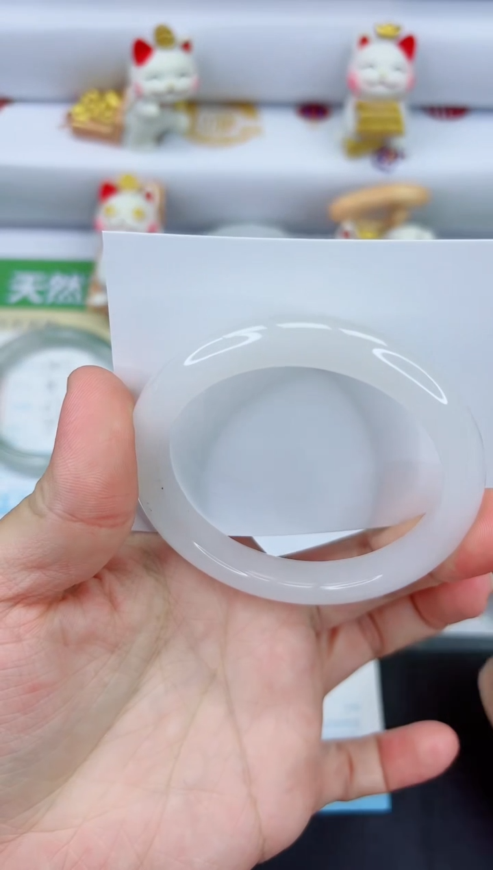 【闪购商品】石英质玉手镯未镶嵌1301-56.8