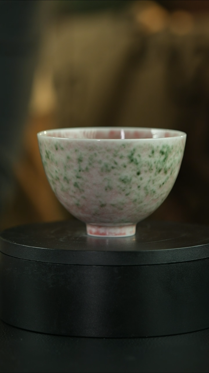 【闪购商品】杯庐陵昱西六字篆款鸡心杯