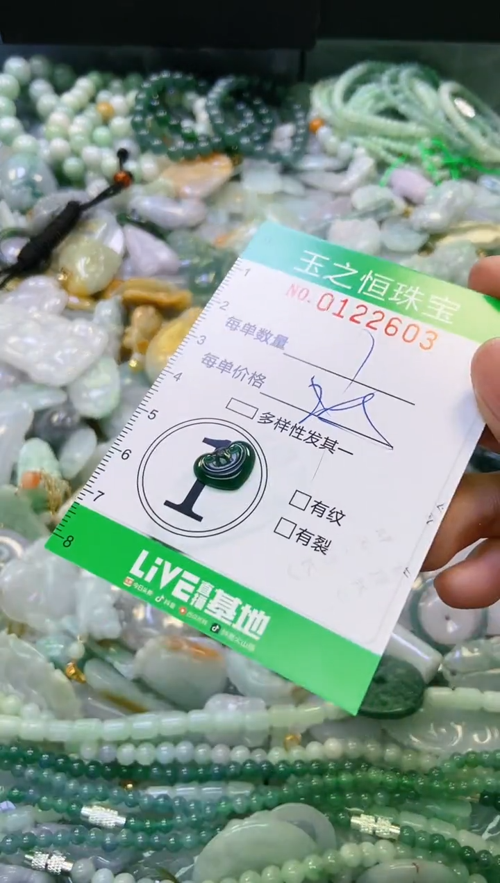 翡翠未镶嵌颈饰闪购0122603