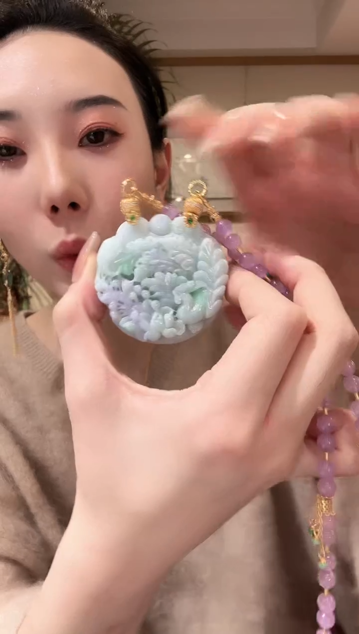 【闪购商品】翡翠颈饰未镶嵌国风