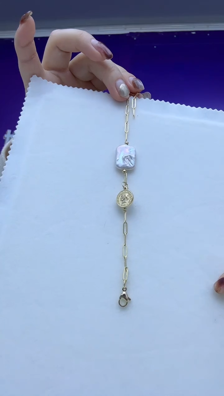 【闪购商品】淡水珍珠项链未镶嵌巴洛克