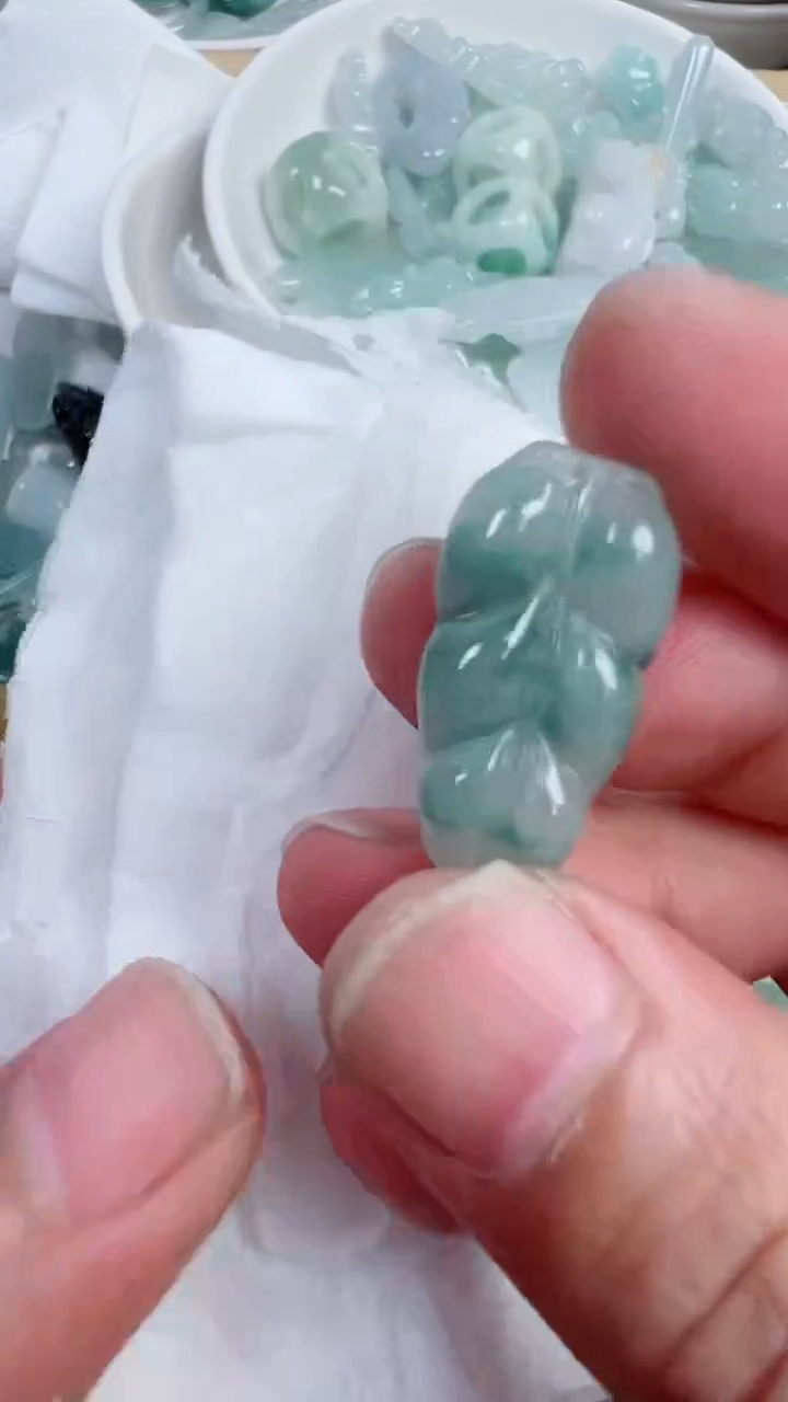 散珠翡翠618号链接，A货翡翠