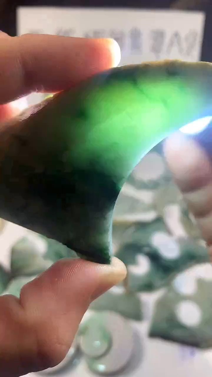 未镶嵌裸石翡翠程晓东四会玉器创意屋