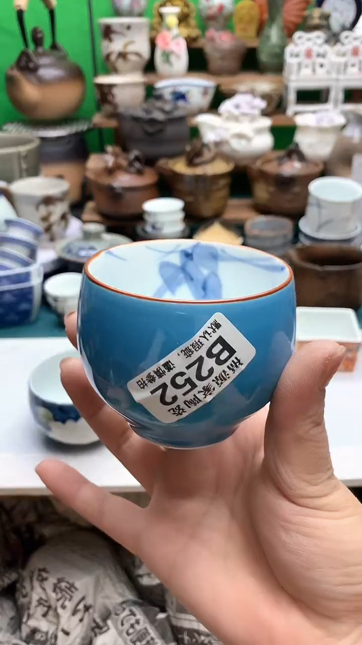 【闪购商品】盖碗海外回流瓷器