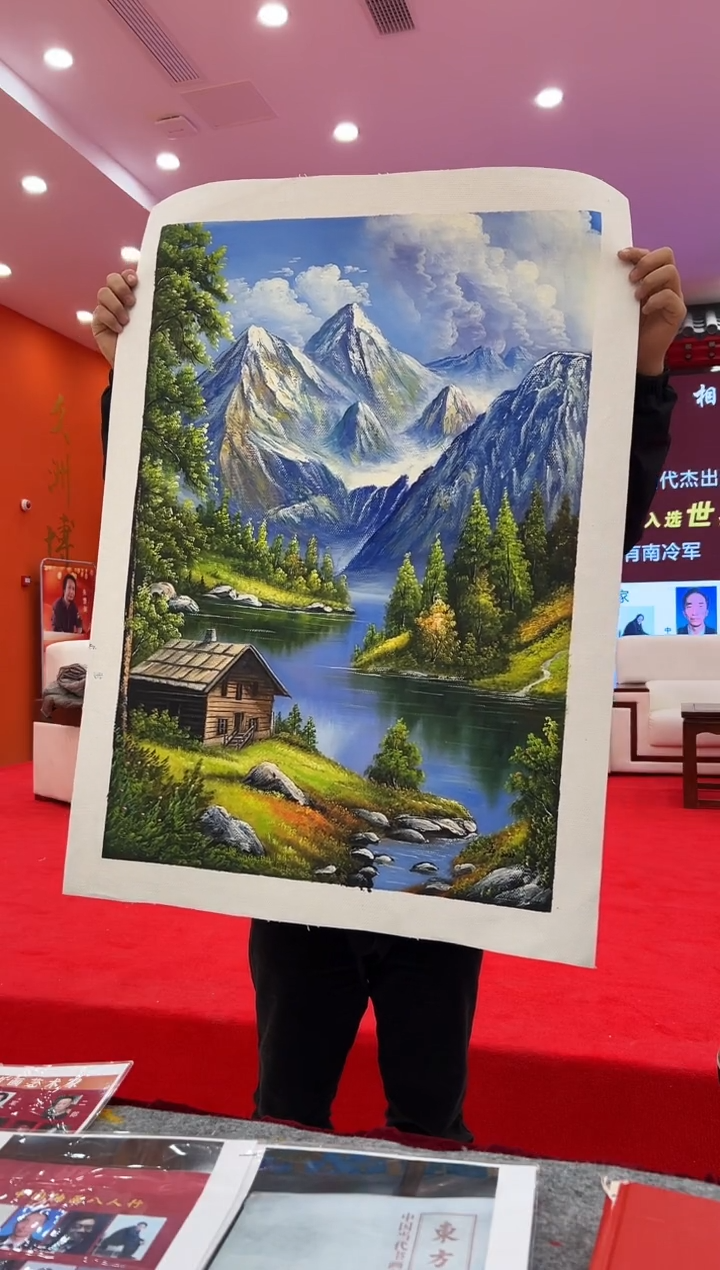油画二郎油画展览精品