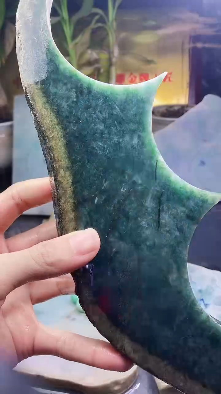 未镶嵌挂件翡翠小雨97