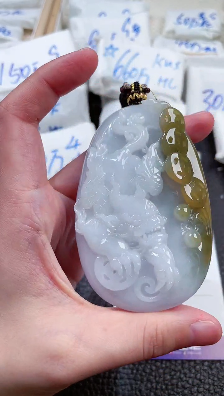 【闪购商品】翡翠颈饰未镶嵌00006624