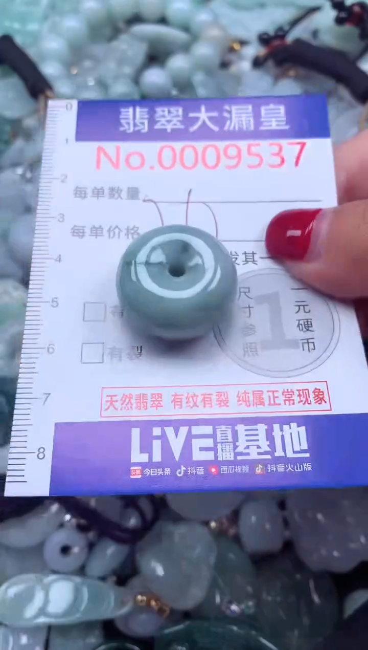 颈饰未镶嵌翡翠9537