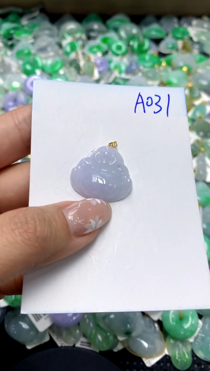 【闪购商品】翡翠颈饰18K金镶嵌111111111111111111
