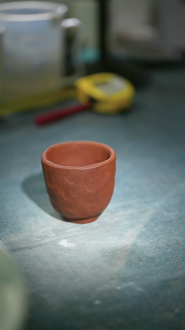 【闪购商品】碗浪鬼柴烧釉绘柴烧