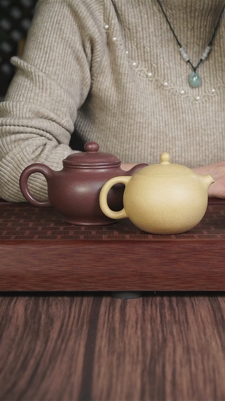 【闪购商品】紫砂茶壶本绿 大西施+xll天青掇只