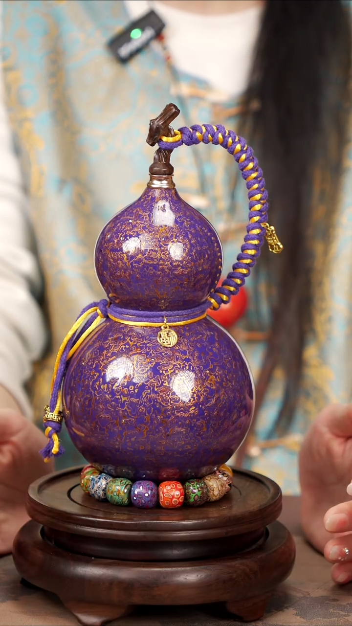 【闪购商品】75易林高端工艺大漆酒葫芦558