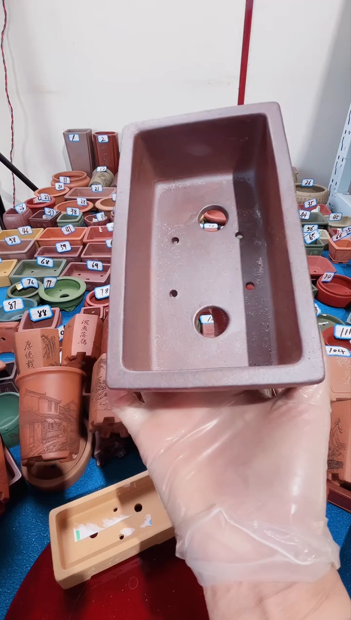 【闪购商品】紫砂紫砂花盆15.5*8.5*4.5