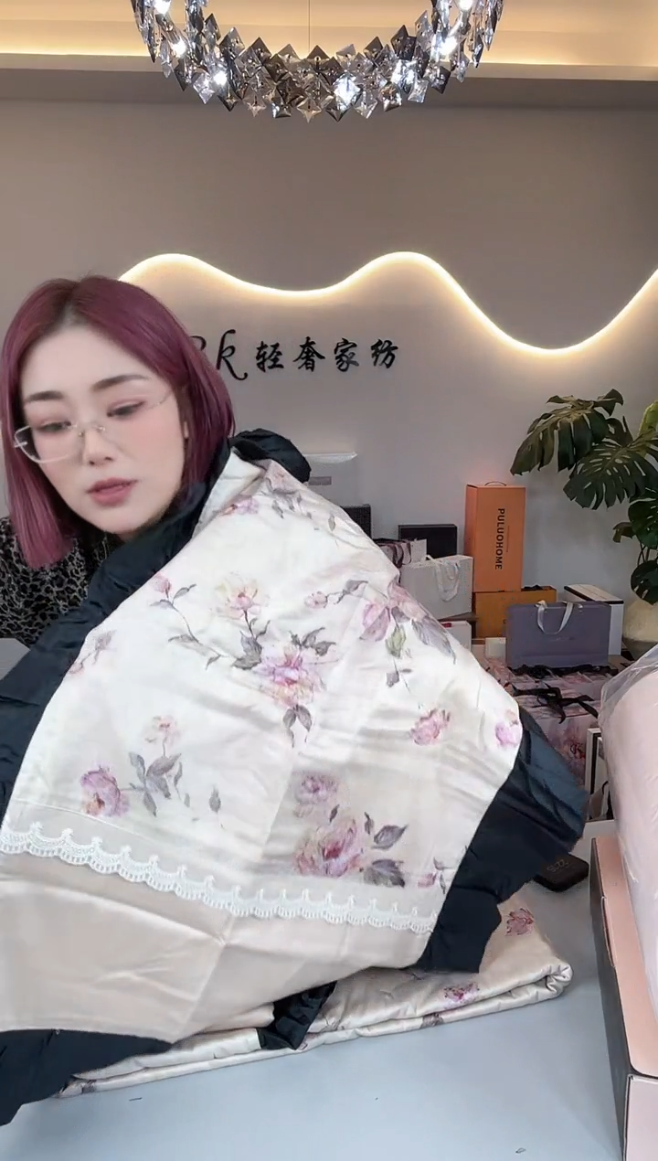 棉棉全棉磨毛  直播间展示款  四件套   标准尺寸 