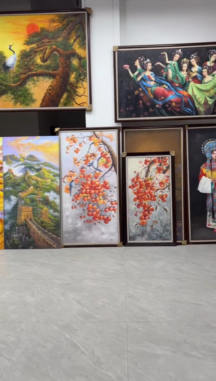 【闪购商品】书法定制 定制 柿子喜鹊