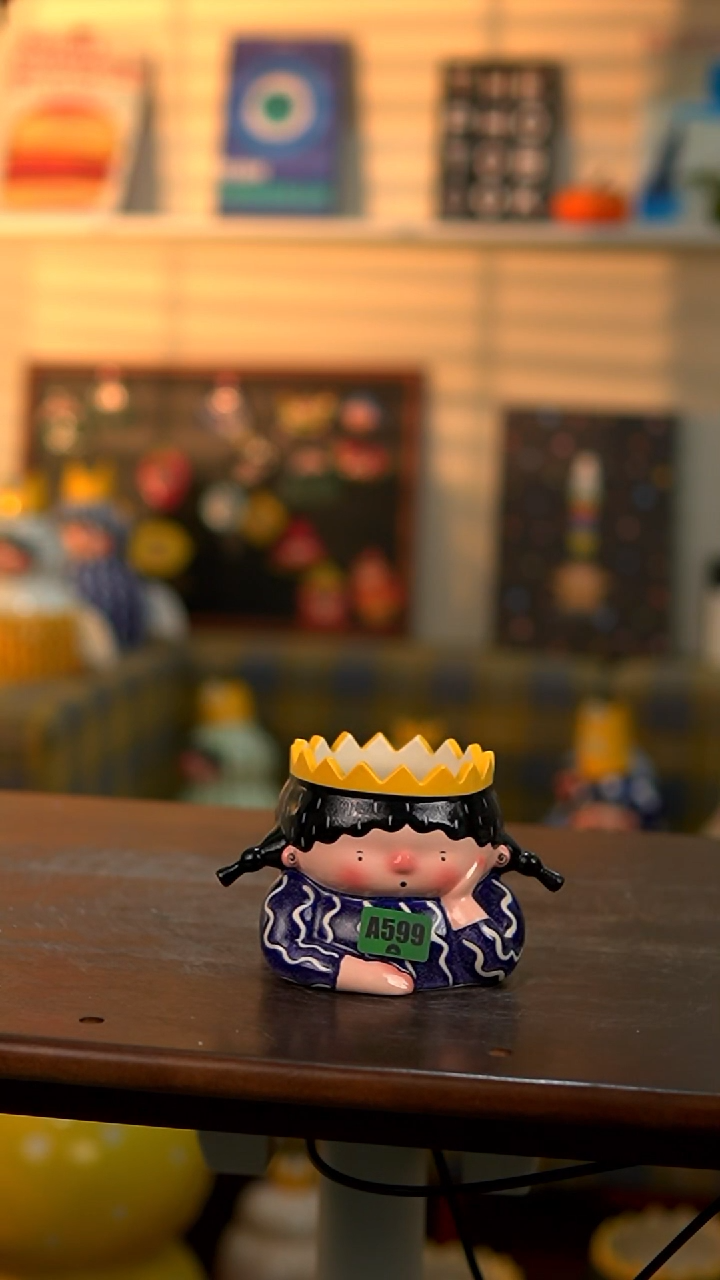 .599喜上陶社小号花盆