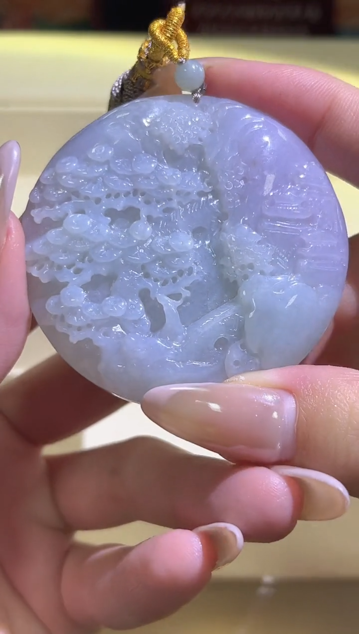 翡翠未镶嵌颈饰MFC081077