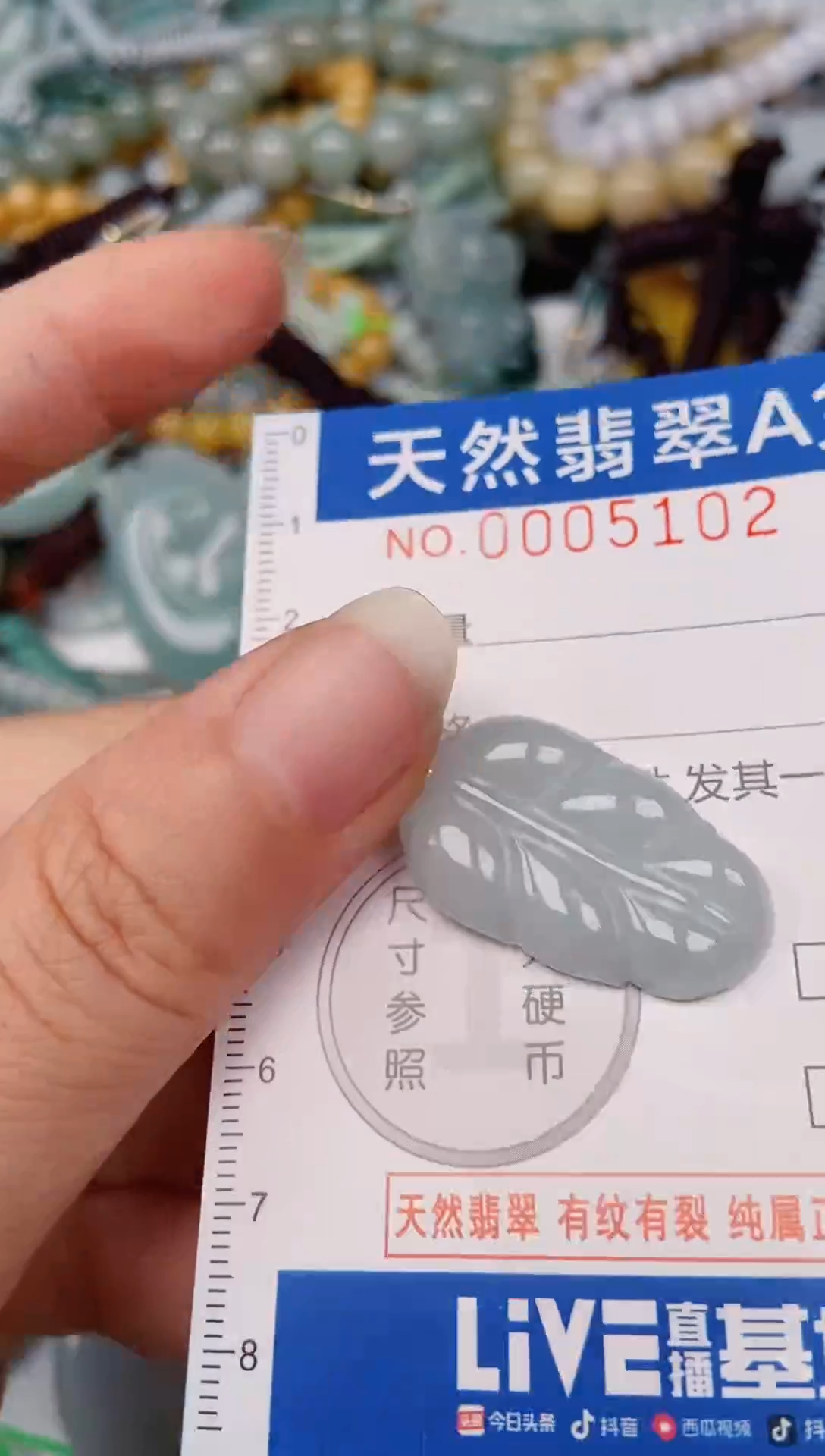 颈饰未镶嵌翡翠00005102