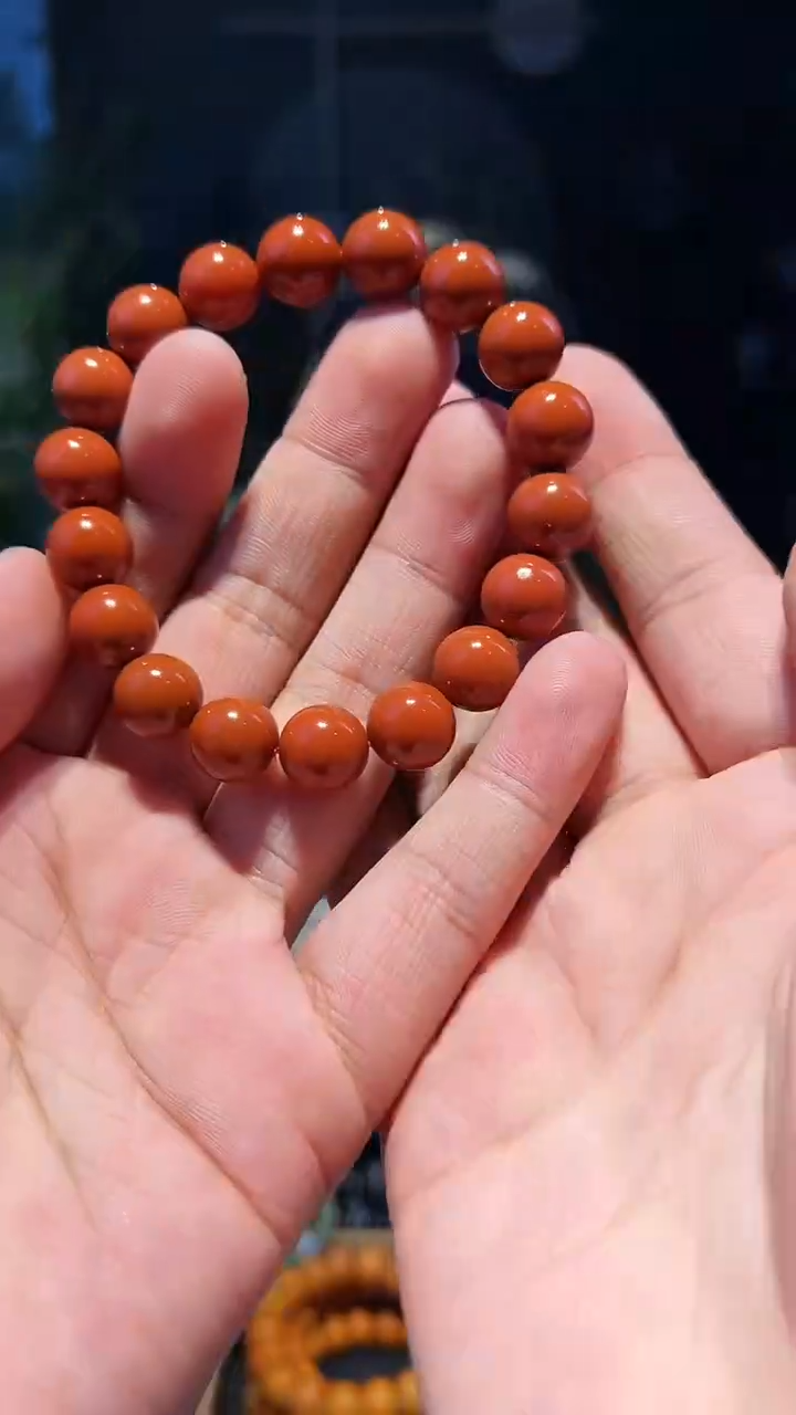 【闪购商品】南红玛瑙手链未镶嵌11+朱红