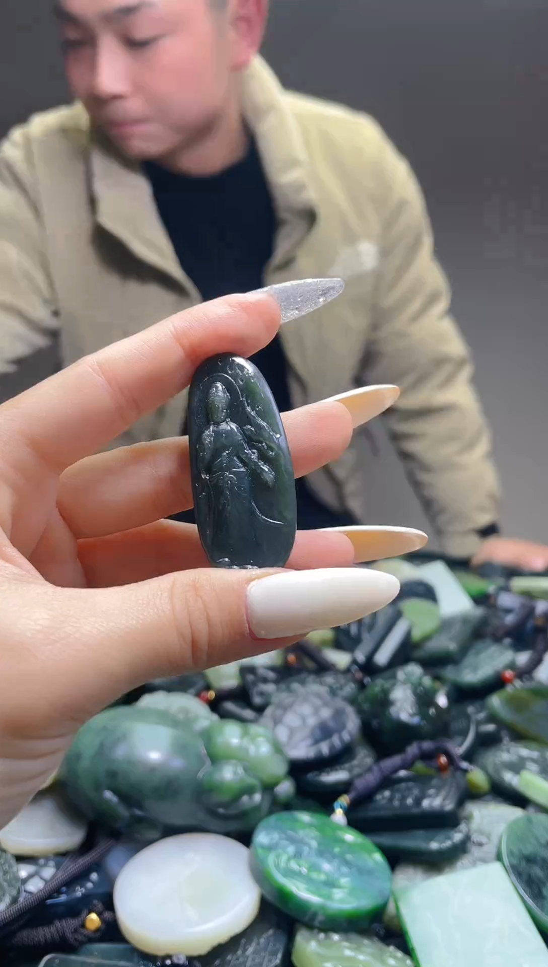 颈饰未镶嵌和田玉181