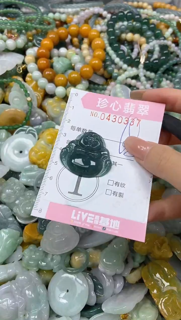 颈饰未镶嵌翡翠闪购0430337