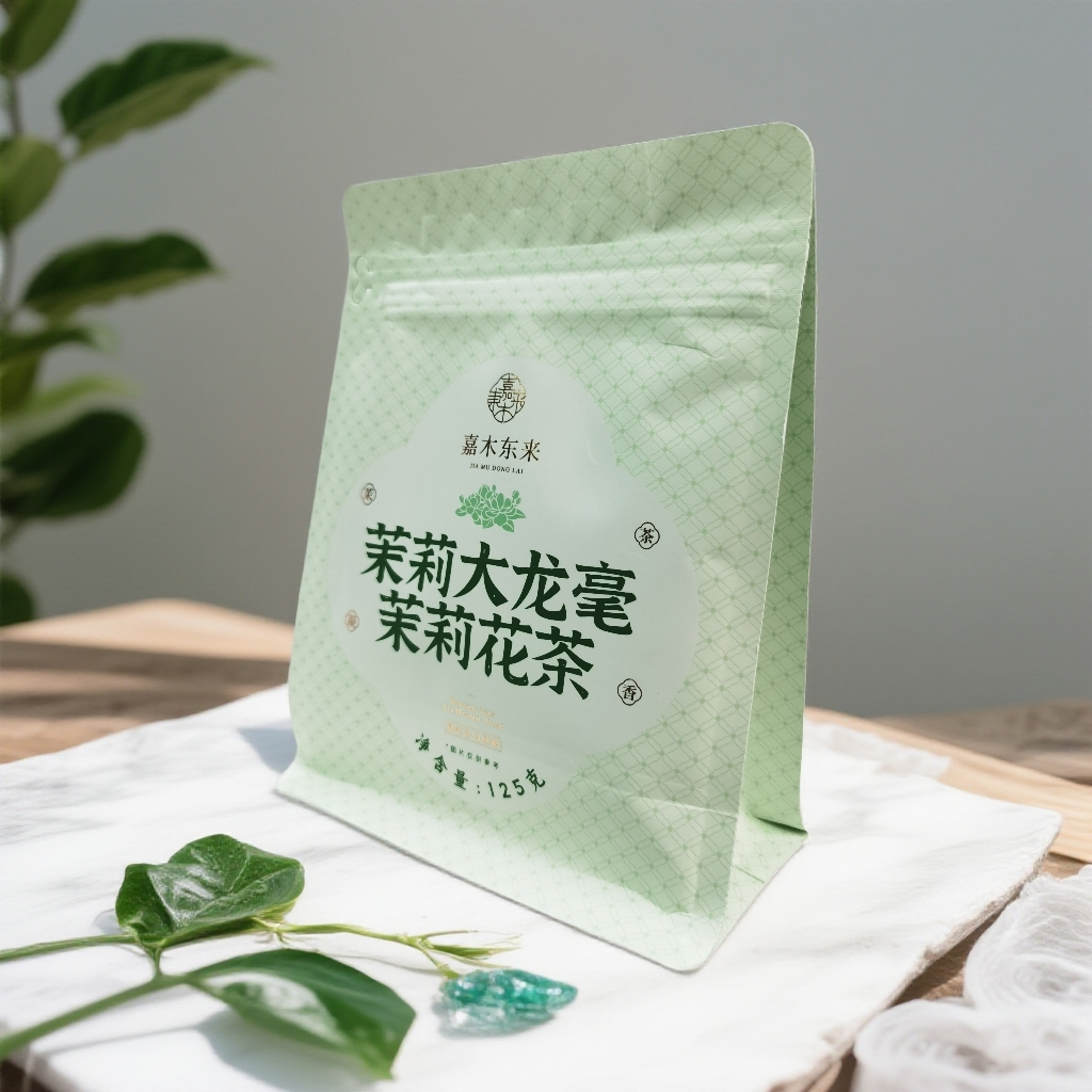 胖东来代购茉莉大龙毫茉莉花茶125g