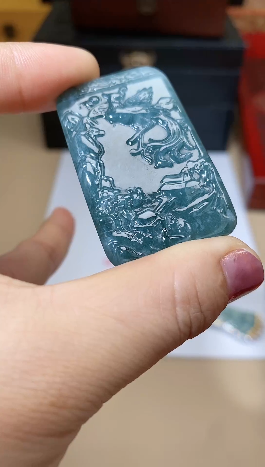 【闪购商品】翡翠颈饰未镶嵌天然A货翡翠