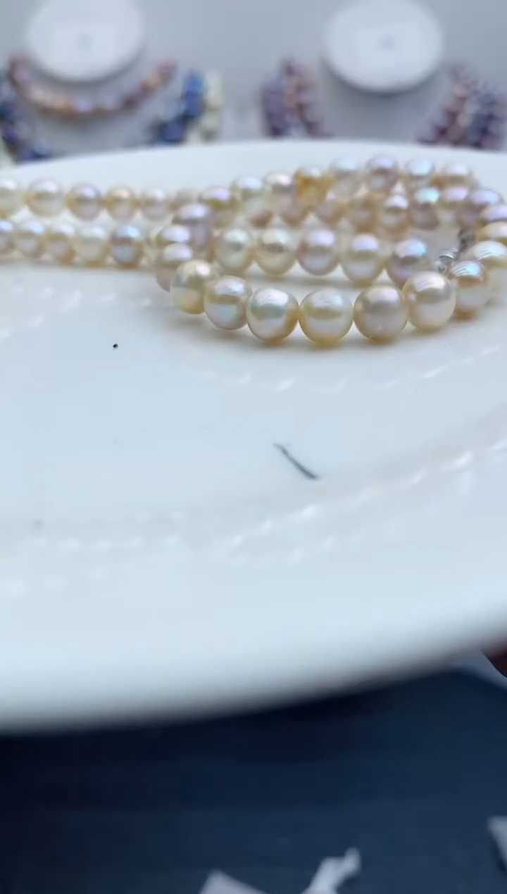 【闪购商品】淡水珍珠颈饰未镶嵌0155