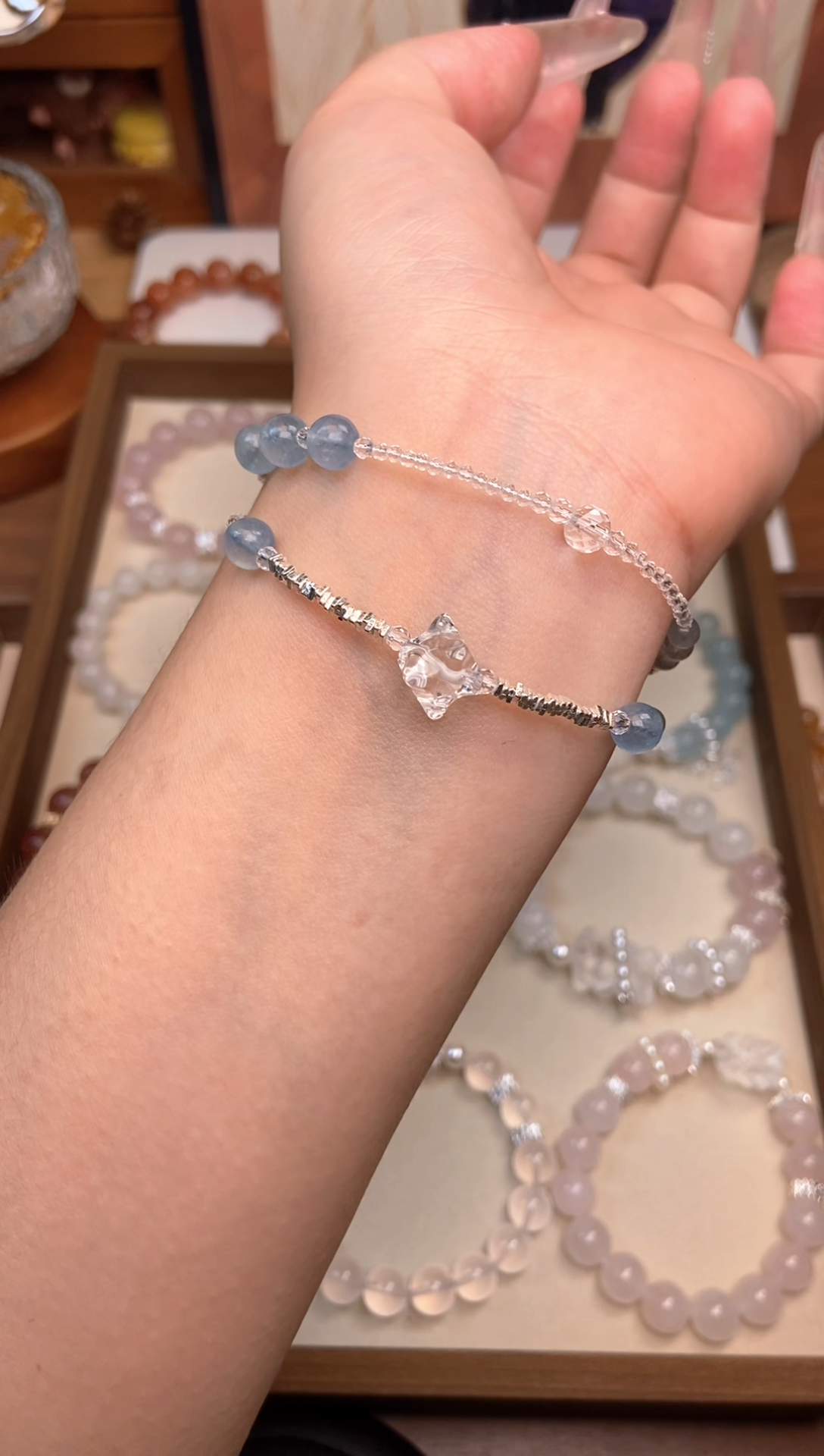 【闪购商品】水晶手链未镶嵌水晶手链