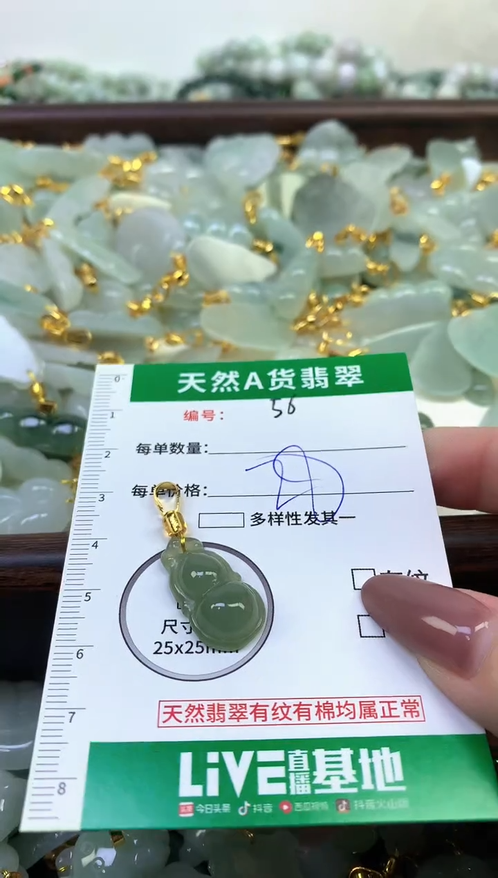 颈饰未镶嵌翡翠纯天然缅甸A货翡翠