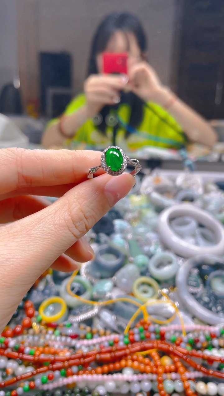 翡翠未镶嵌颈饰/J/翡翠A货一图一物