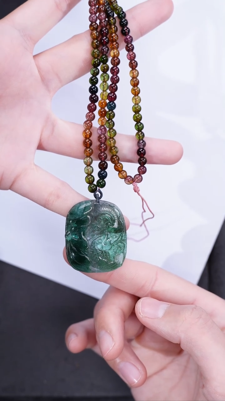 【闪购商品】碧玺颈饰未镶嵌颈饰